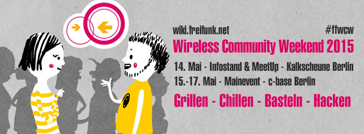 Wireless Community Weekend 2015 Banner